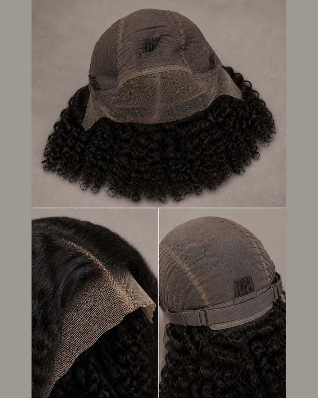 13x4 lace front wig cap construction and lace detail