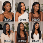 SDD Vietnamese 5x5 lace closure straight human hair wig in Natural Black - product image 7 | Perfect Queen South Africa