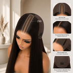 SDD Vietnamese 2x6 lace closure straight human hair wig in Natural Black - product image 6 | Perfect Queen South Africa