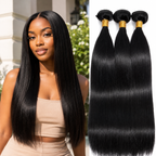 3-piece 15A Brazilian straight virgin human hair bundles - product image 2 | Perfect Queen South Africa