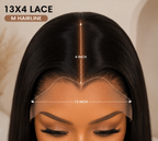 SDD Vietnamese 13x4 lace front straight human hair wig in Natural Black - product image 7 | Perfect Queen South Africa