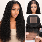 4x4 lace closure Water Wave human hair wig in Natural Black - product image 4 | Perfect Queen South Africa