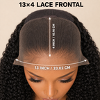 13x4 lace front Jerry Curly human hair wig in Natural Black - product image 5 | Perfect Queen South Africa