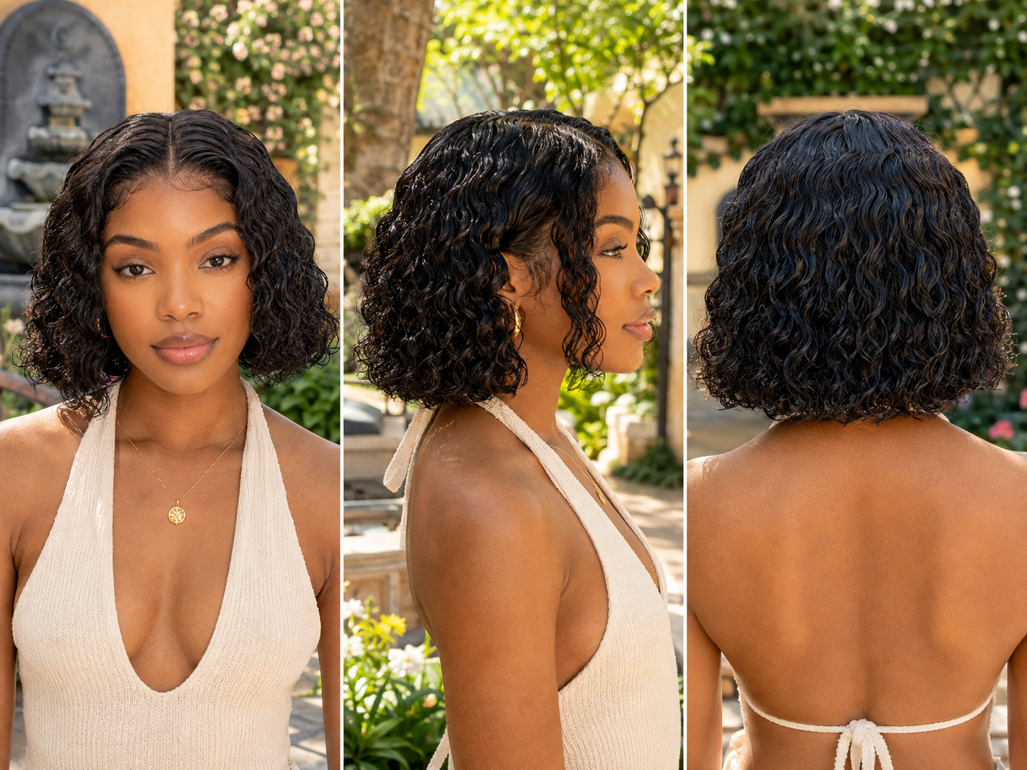 Value Range 13x4 lace front Water Wave human hair wig - product image 3 | Perfect Queen South Africa