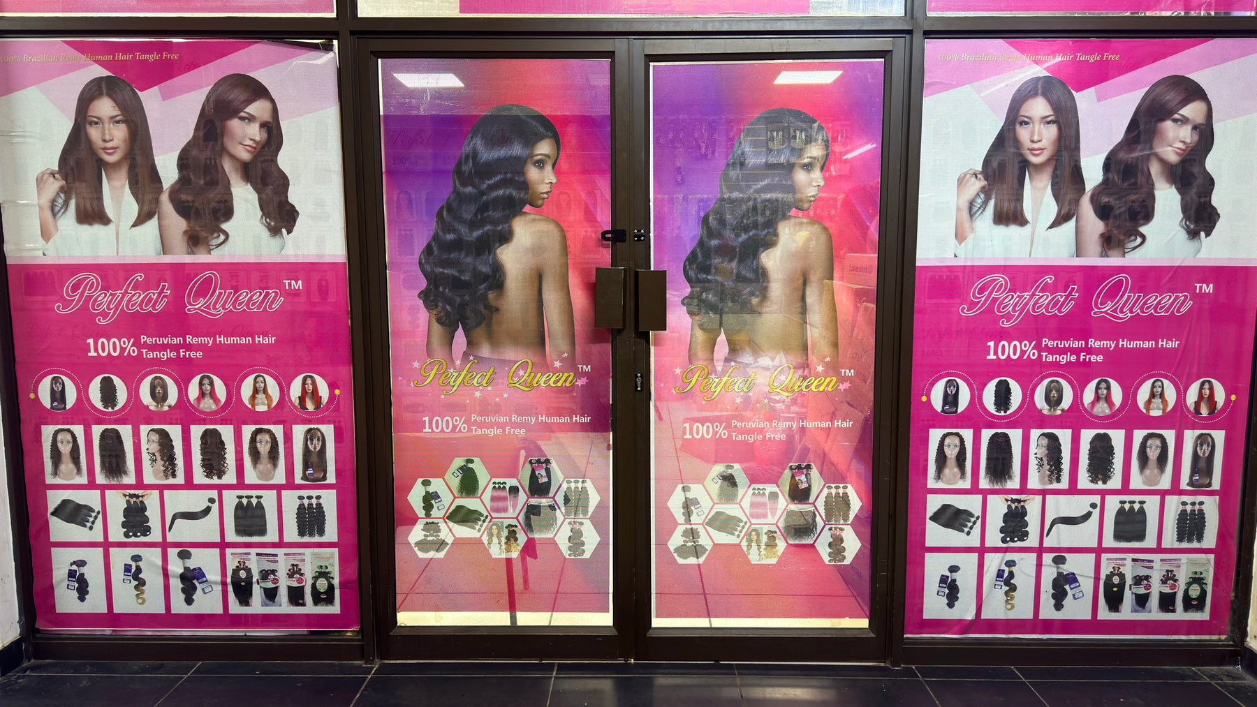 Perfect Queen storefront at China Cash & Carry in Johannesburg