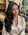 Natural black body wave human hair wig with 13x4 lace – Perfect Queen South Africa
