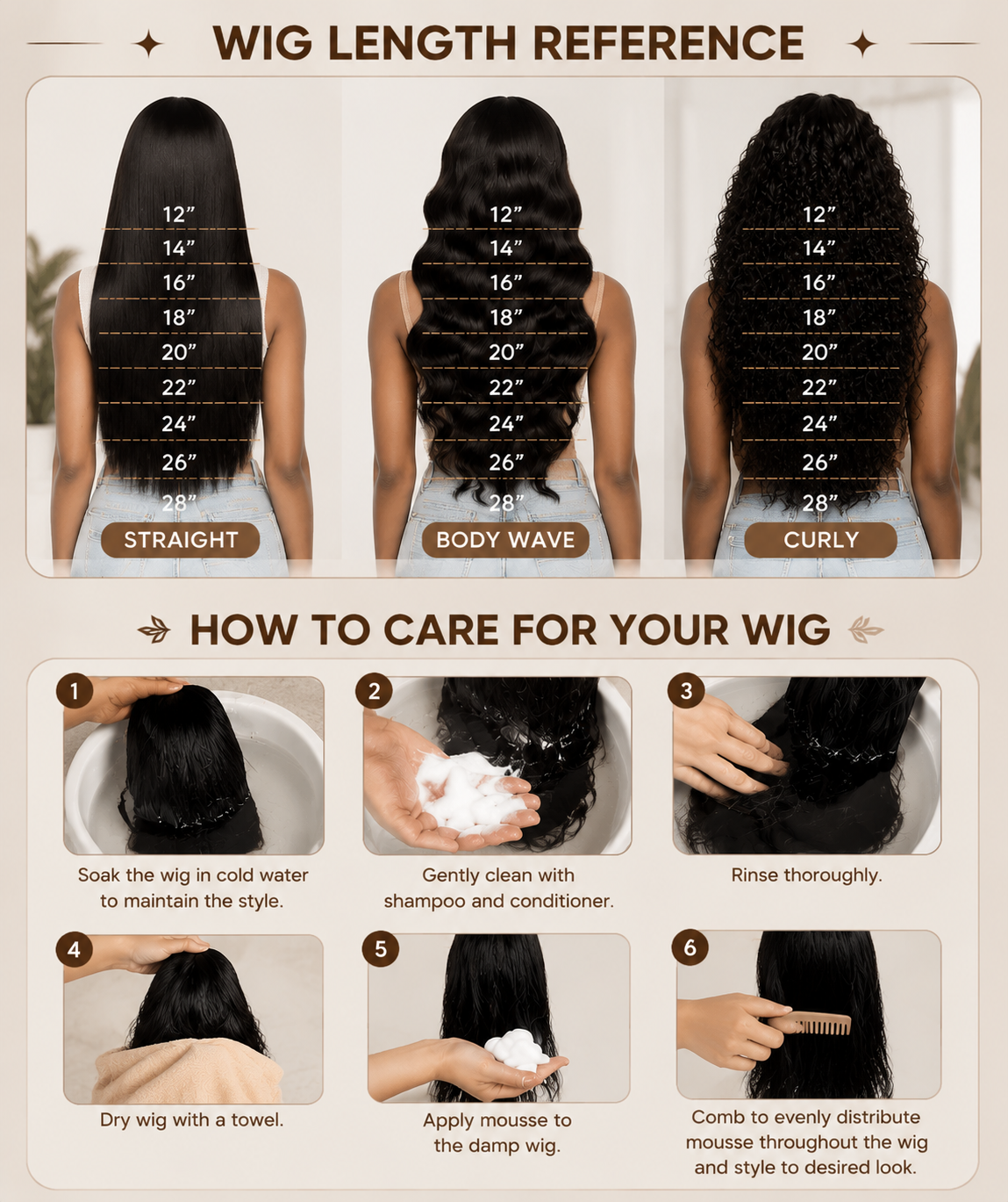 SDD Vietnamese 5x5 HD lace closure straight human hair wig in Color #4 - product image 8 | Perfect Queen South Africa